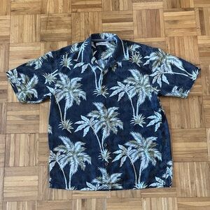 [SOLD!] Tommy Bahama Palm Print Shirt